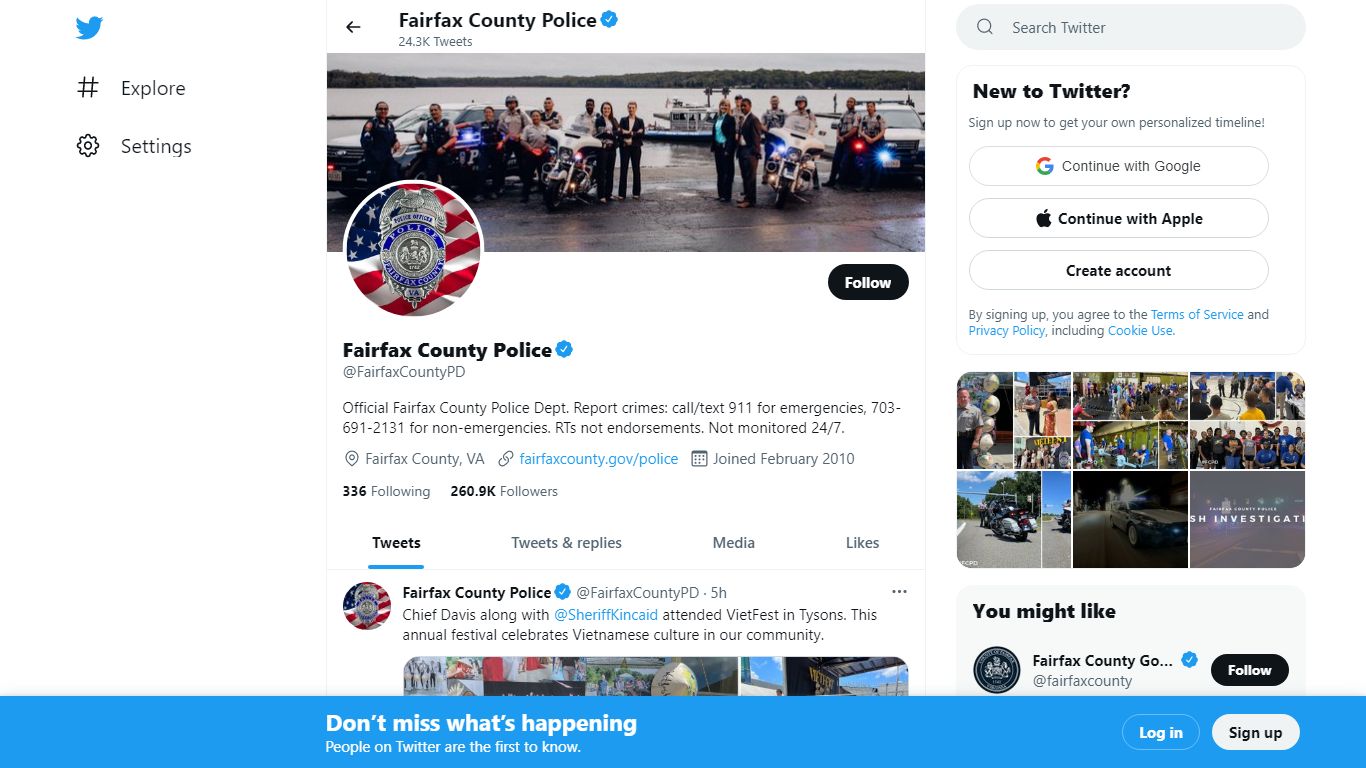 Fairfax County Police (@FairfaxCountyPD) / Twitter